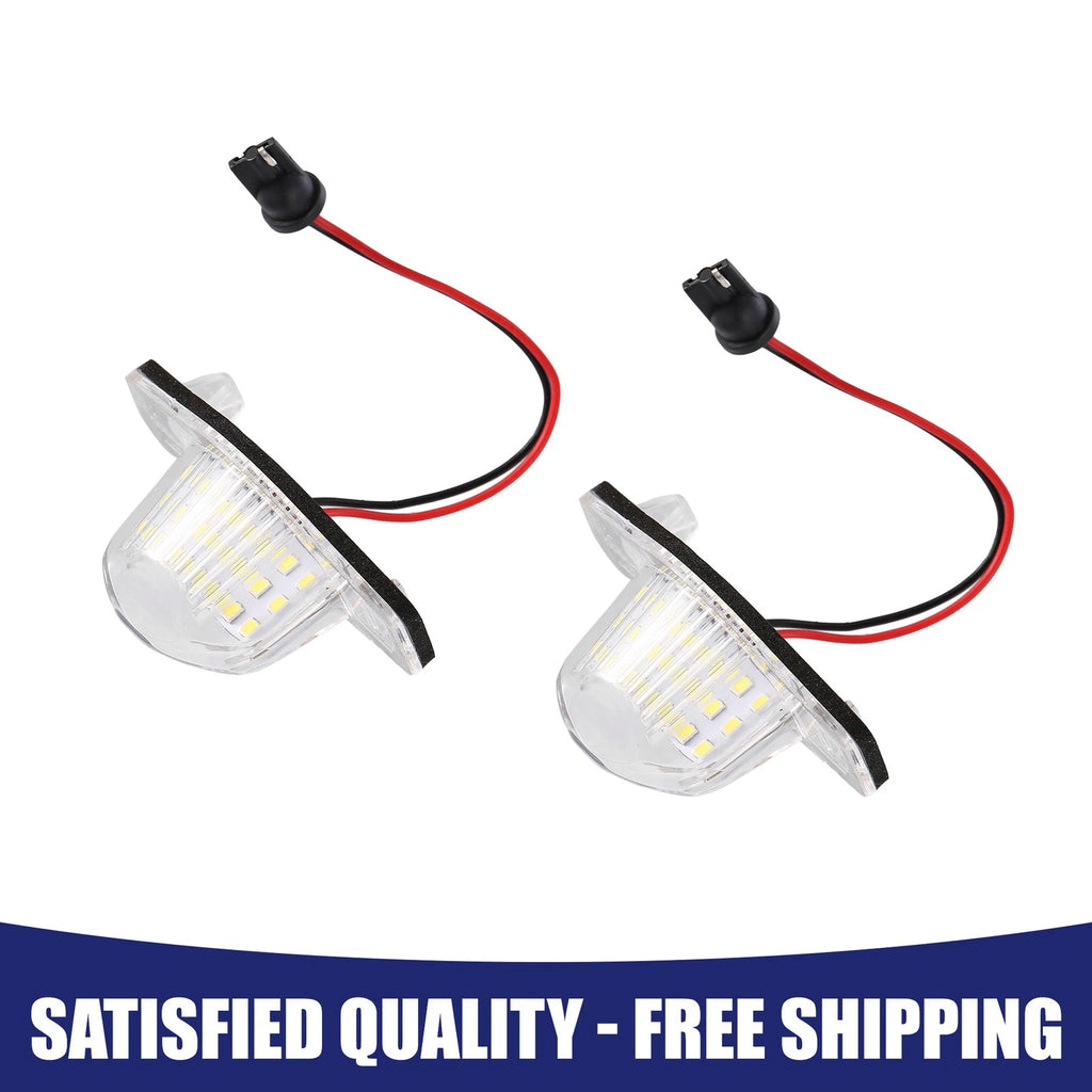 2X LED License Plate Light for Honda Odyssey CR-V Civic Insight 