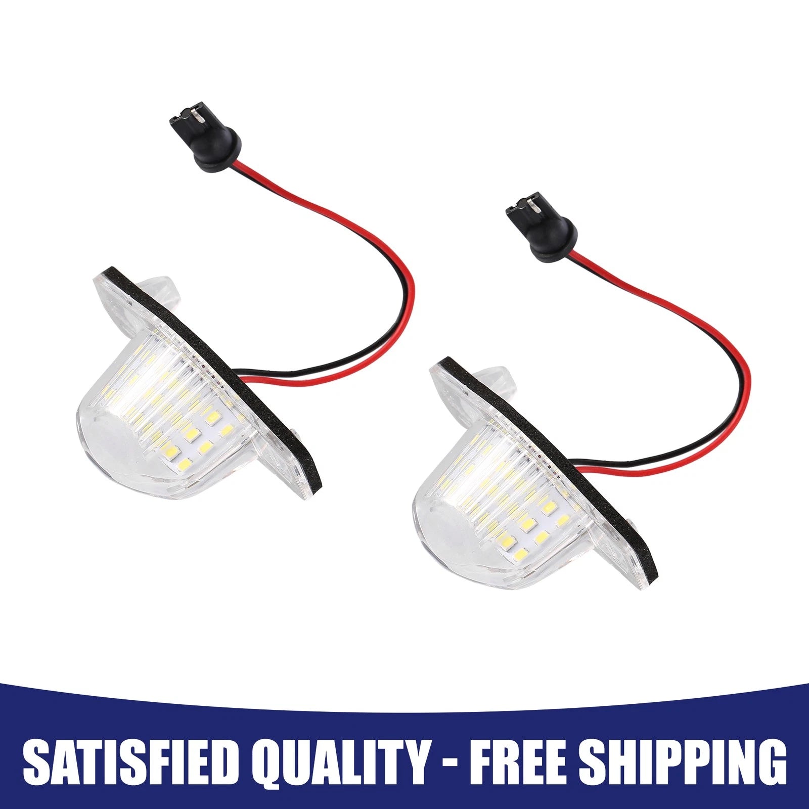 2X LED License Plate Light for Honda Odyssey CR-V Civic Insight 