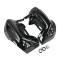 Black Lower Vented Fairings for Harley Road King (1997-2008)