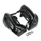 Black Lower Vented Fairings for Harley Road King (1997-2008)