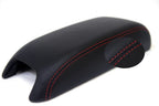 Leather Synthetic Console Armrest Cover for Dodge Journey (2011–2020) Red Stitch
