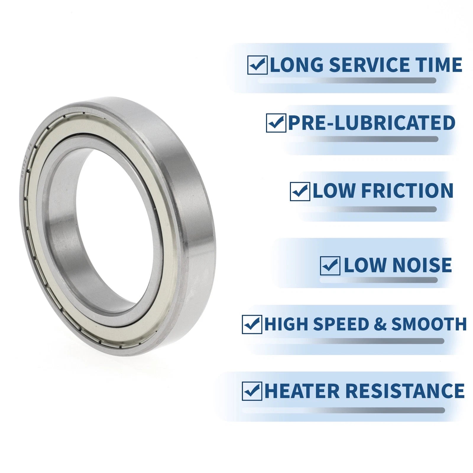 Deep Groove Ball Bearing 6016ZZ for Scooter Skateboard Wheel (P6)
