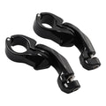 1-1/4" Short Angled Footpeg Pegs for Harley (Fit Engine Guard)