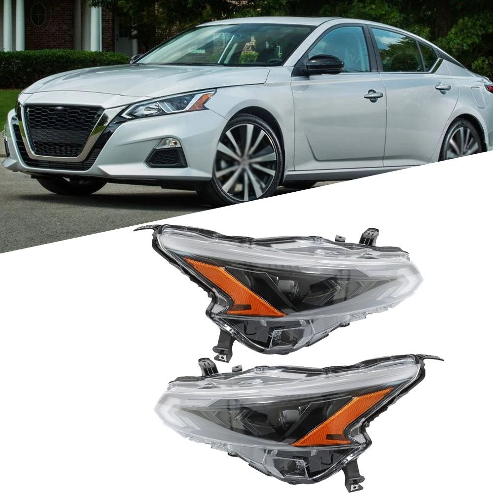 LED Clear Headlight Headlamps for Nissan Altima (2022–2023) Left + Right