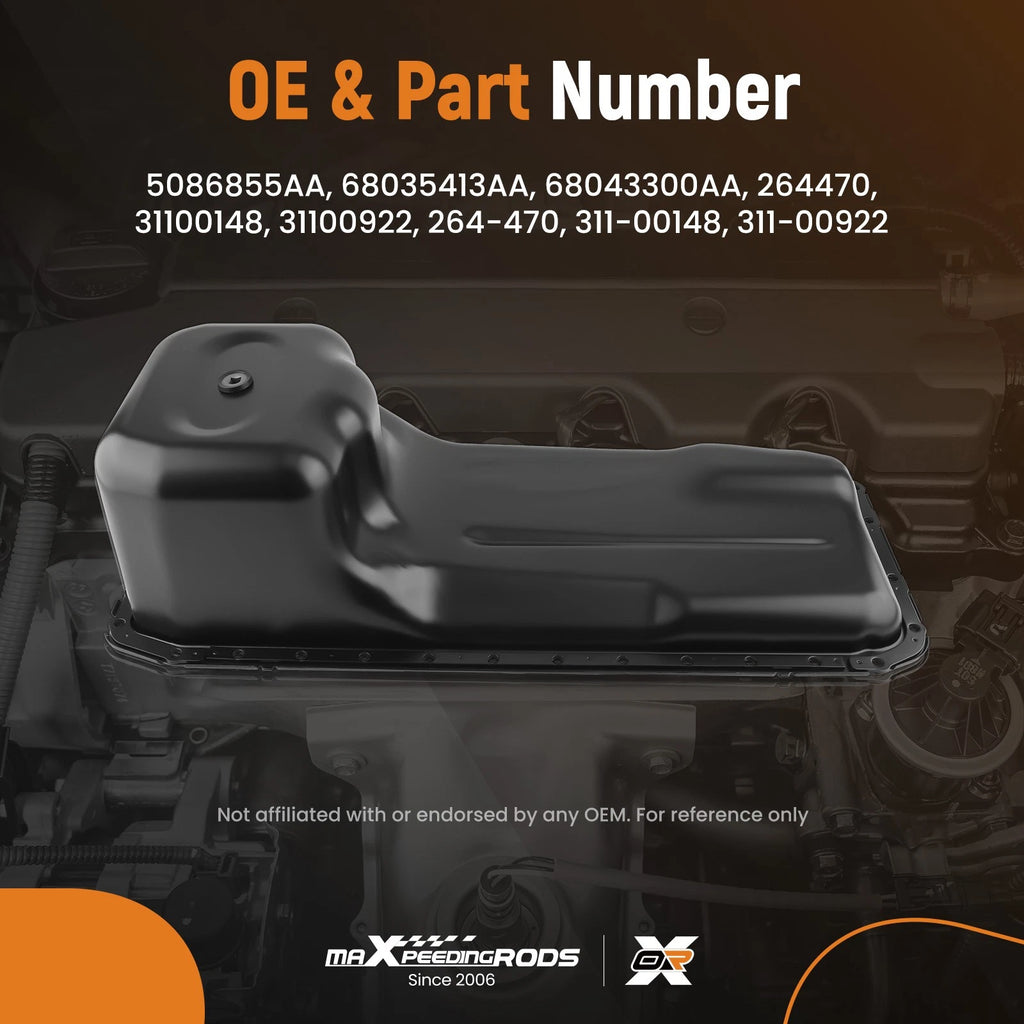 Engine Oil Pan for Dodge Ram Pickup 5.9L 6.7L Diesel (2003-2010)