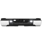 Chrome Rear Step Bumper for Toyota Tundra (2022–2026) w/Sensor Hole