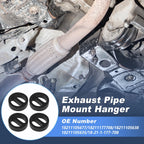 Set of 4 Exhaust Pipe Mount Hangers for BMW 3 5 6 7 Series  18211105677/18211177708