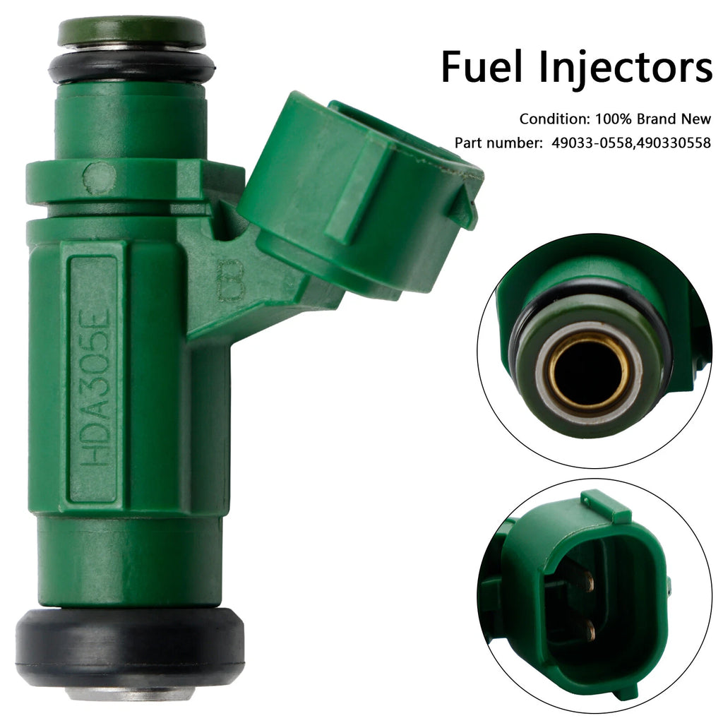 Fuel Injector 49033-0558 for Kawasaki Versys-X 300 (2017–2022), Ninja 300 (2013–2017)