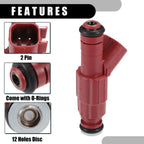 4 x Fuel Injectors for Dodge Ram 1500 5.2L V8 (2000-2001)