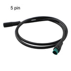5Pin Electric Bike Display Extension Cable for Bafang