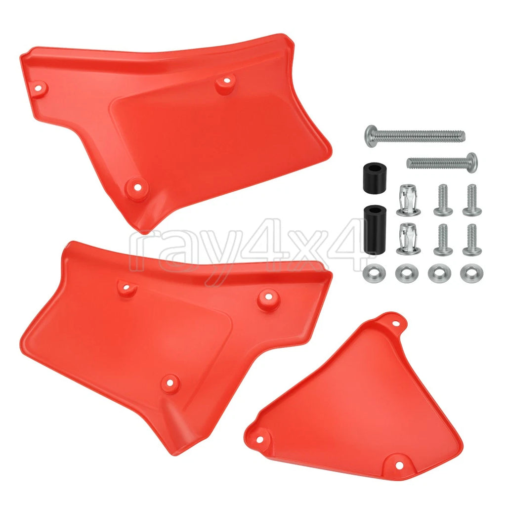 Set of 2 Side Panel Cover Fender Plastic for Honda XR250R XR200R (1984–2002)