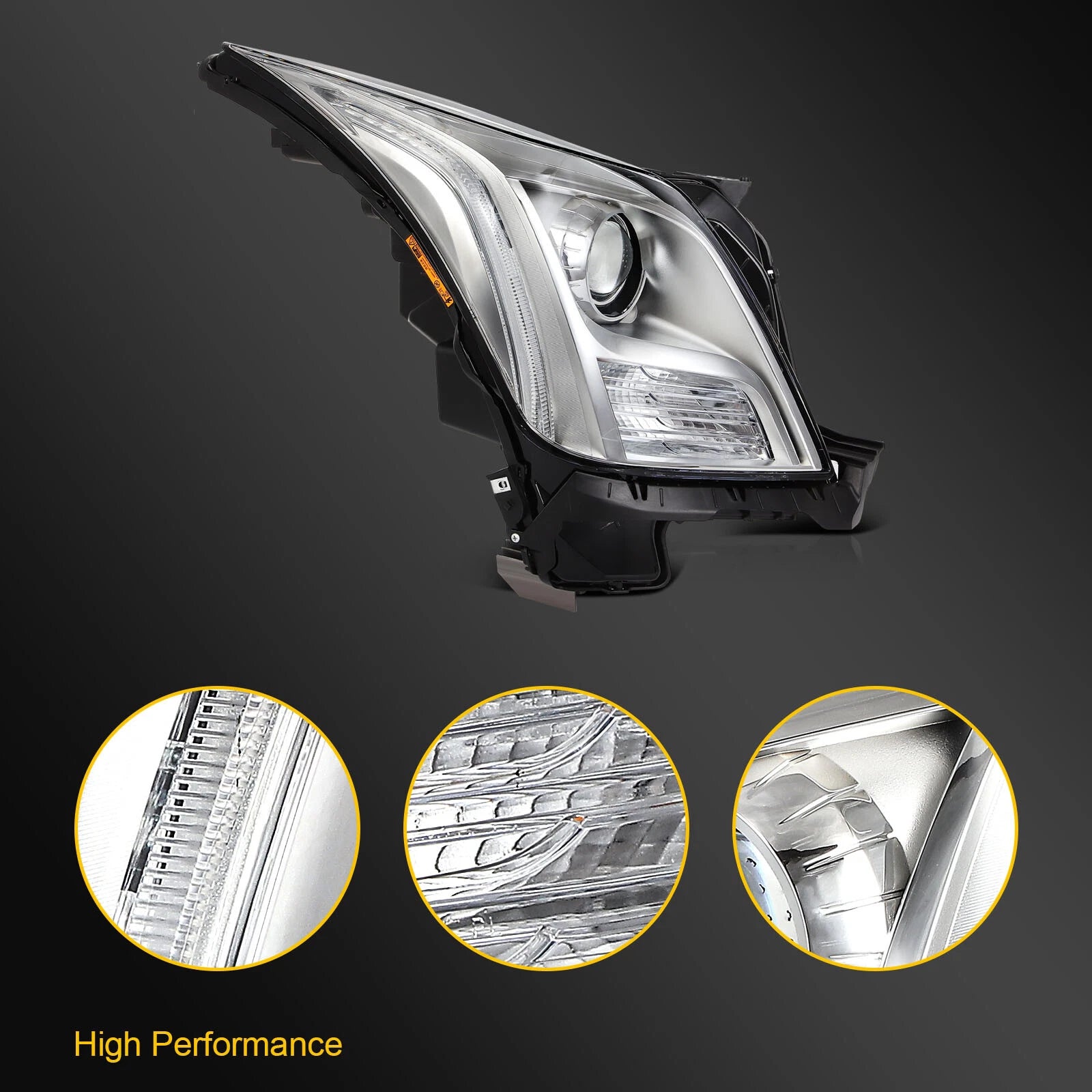 Right Side Headlight Assembly for Cadillac XTS (2013–2017)