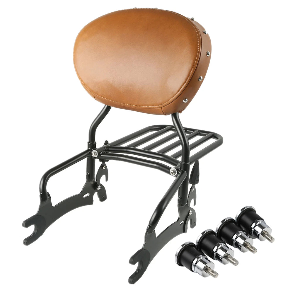 Set of 2 Backrest Sissy Bar Rack Mount Spools for Indian Chieftain (2016–2022)