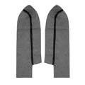 Front Door Panels Armrest Covers 2 x Black for Honda CR-V (2007-2012)