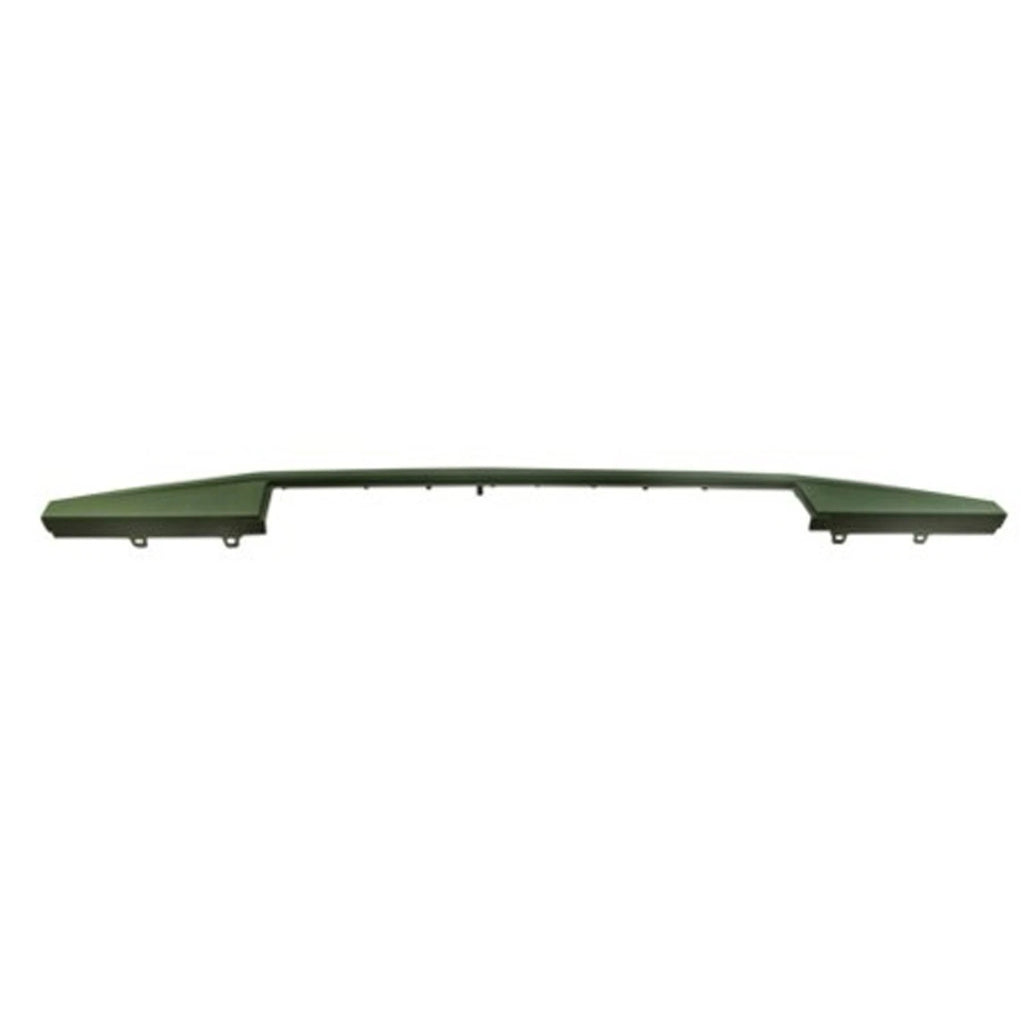Replacement Black Textured Polypropylene Upper Tailgate Molding w/Step