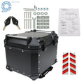45L Black Waterproof Motorcycle Top Case for Scooter