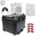 45L Black Waterproof Motorcycle Top Case for Scooter