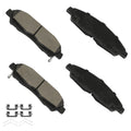 Set of 4 Front Ceramic Brake Pads for Buick Enclave, Chevy Blazer, GMC Acadia, Cadillac