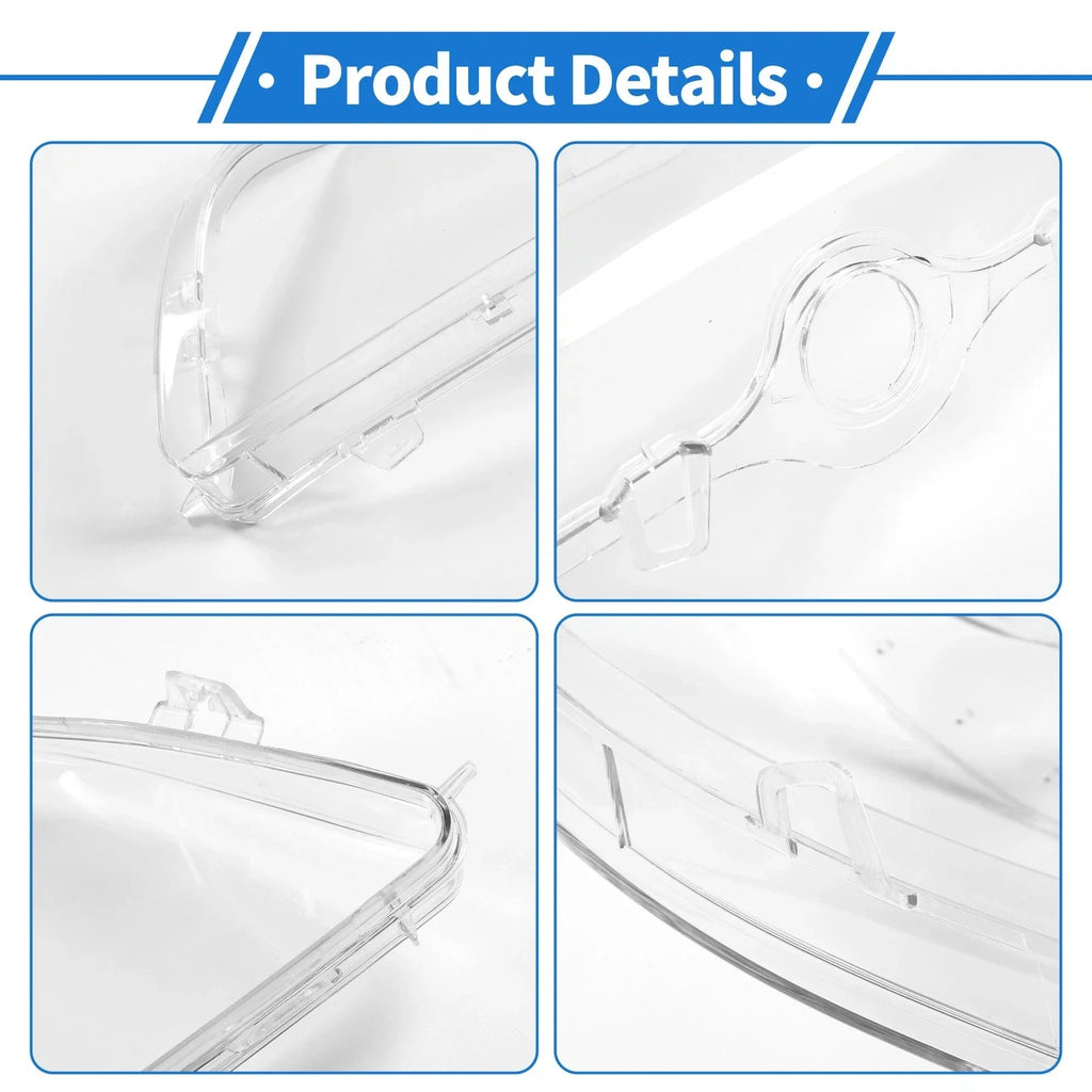 1 Pc Front Left Headlight Lens Cover for BMW 5 Series E39