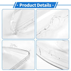 1 Pc Front Left Headlight Lens Cover for BMW 5 Series E39
