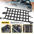 Cargo Net for Jeep Wrangler TJ JK JL (1997–2023) - Black Mesh Storage