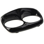 Black Headlight Bezel Scowl Outer Fairing for Harley Road Glide (1998-2013)