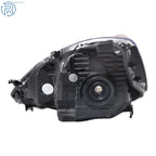 Right Side Headlight Assembly Halogen Chrome Housing for Honda Fit (2009–2011)