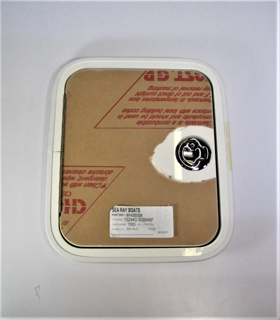 350 SLX Portside Cockpit Access Door for Sea Ray 2306536 (14" x 12")