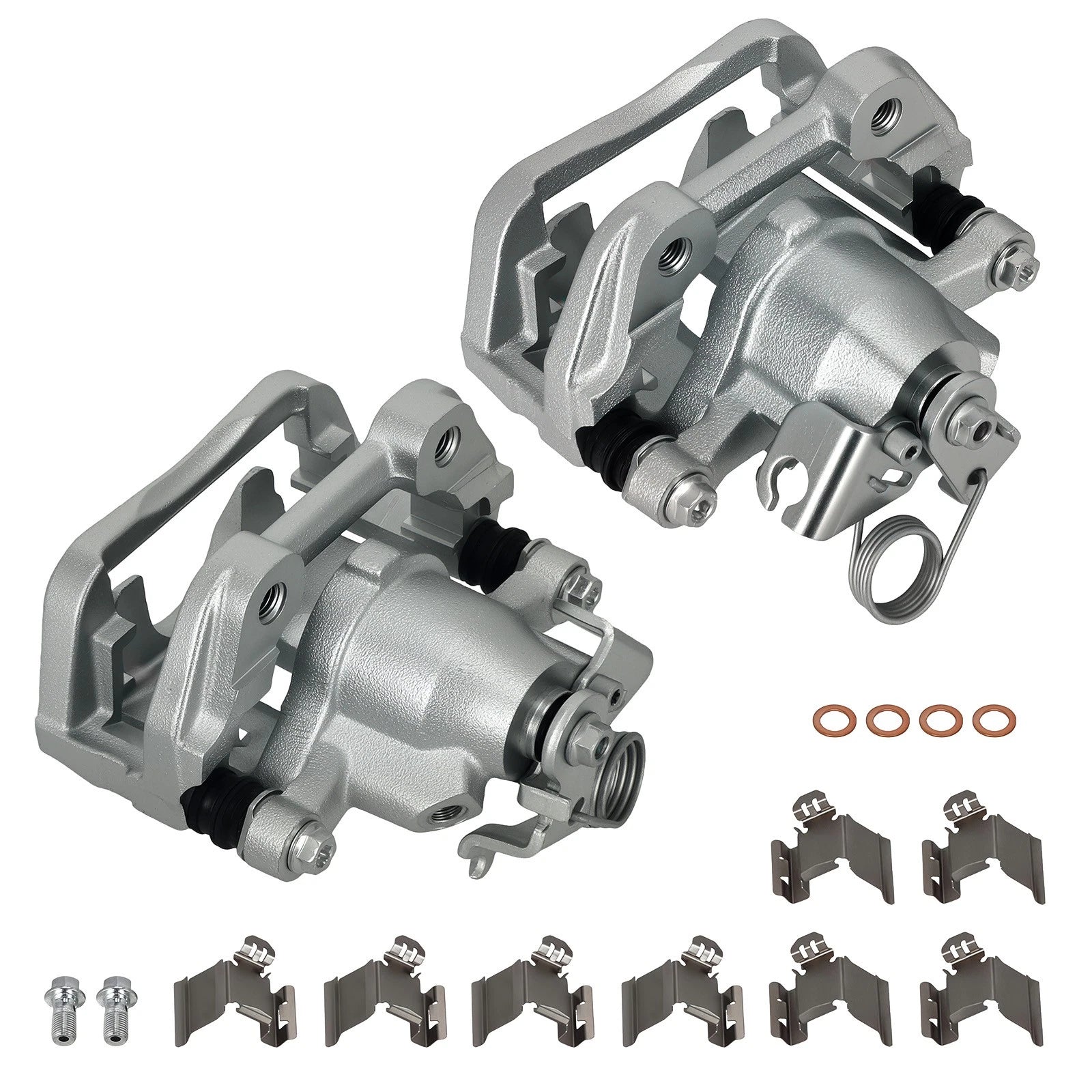 Rear Brake Caliper Set for Ford Explorer Taurus Police Flex (2013–2019)
