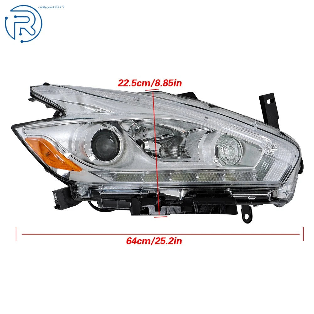 Chrome Halogen Headlight with LED DRL for Nissan Murano (2017)