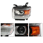 HID/Xenon Headlight for GMC Sierra 2500HD 3500HD (2016–2019) w/LED DRL