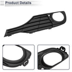1pc Fog Light Grill for BMW 320i (2013–2015) No. 51117255365 Black