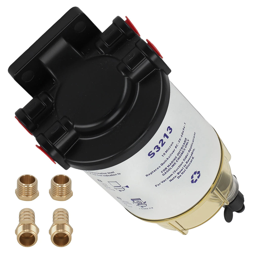 Fuel Water Separator for Mercury Yamaha Outboard (10 Micron)
