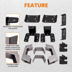 6" Drop Flip Kit & Under Bed C Notch for Chevy Silverado GMC Sierra 1500 (2007–2018)