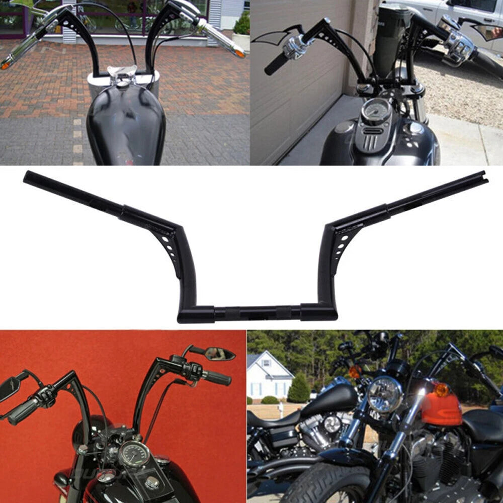 Ape Hanger Bar 1-1/4" Handlebar for Harley Sportster Dyna FXST (2010–2023)