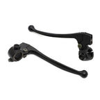 Brake Clutch Lever Set for Honda (All Models, 7/8" Perch) Black Alloy