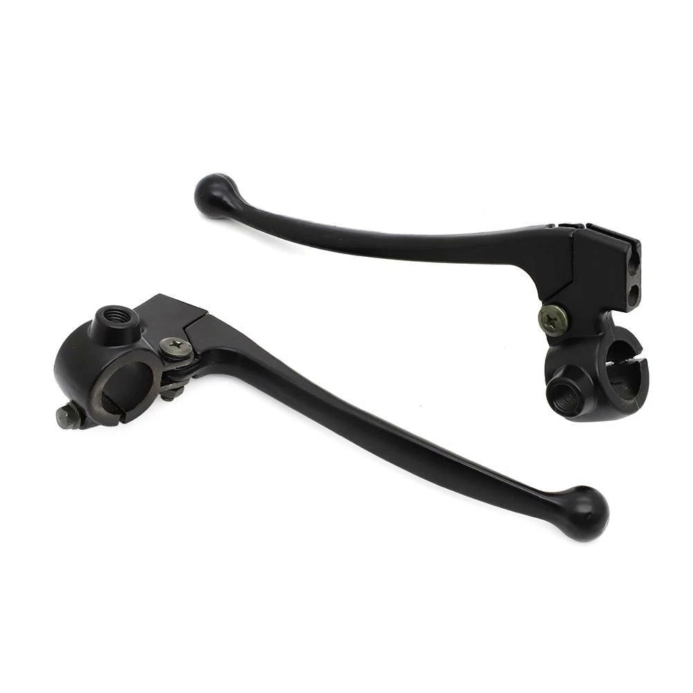 Brake Clutch Lever Set for Honda (All Models, 7/8" Perch) Black Alloy