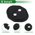 Set of 4 Door Lock Latches Covers for Toyota Land Cruiser 250 (2024–2025) Black