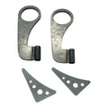 Rear Spring Hanger Drop Bracket Kit with Gussets for Hot Rod 3" Axle (1970–2000)