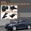 Set of 4 Engine Motor Mounts for Toyota Corolla/Matrix (2009–2013)