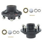 Set of 2 Trailer Idler Hub Kits for 3500 lbs Axle 5 on 5