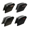 5" Stretched Extended Saddlebags for Harley Touring Street Glide (1993–2013)