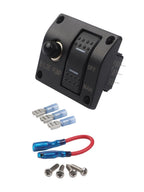 3 Way Bilge Pump Switch Panel for Marine (Automatic, Manual, Off)