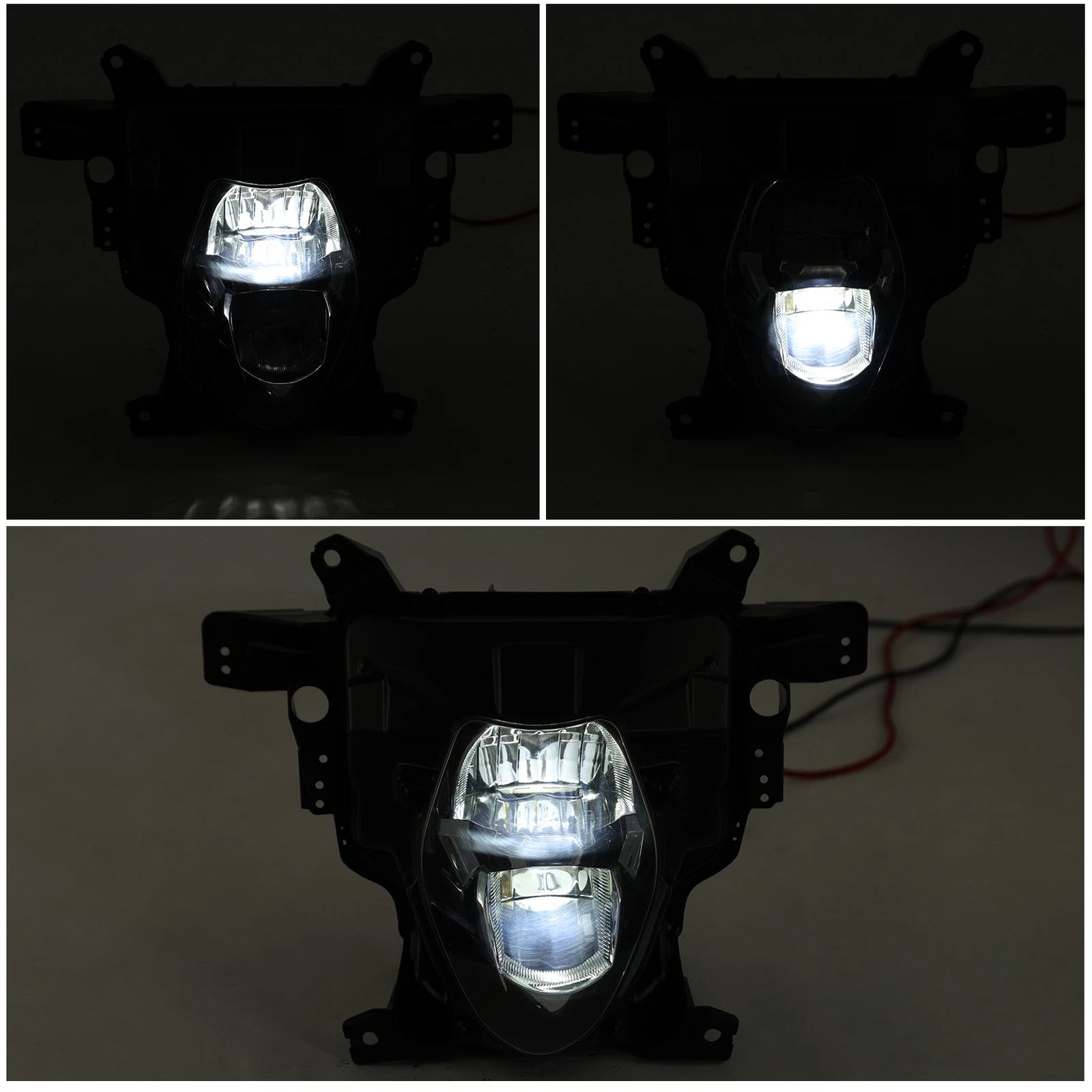 Front Headlight Assembly for Suzuki GSX-R1000 (2017–2025) 24 23 22 21