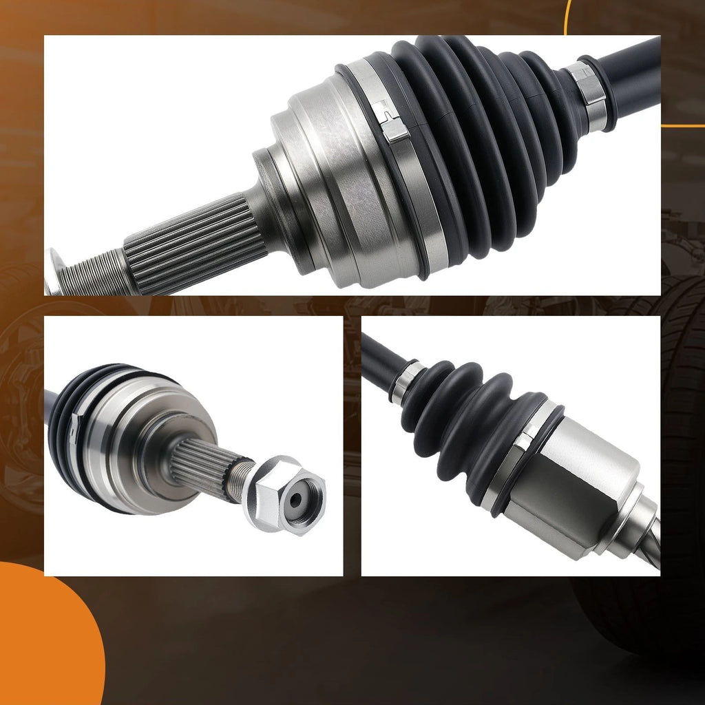 CV Axle Shafts Assembly Set of 2 for Nissan Versa (2009–2012)