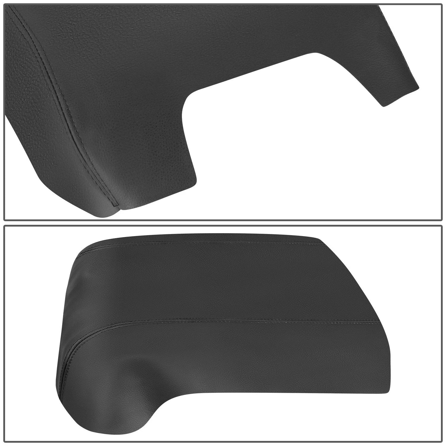 Leather Center Console Lid Arm Rest Cover for Ford F-250 Super Duty (2011–2016)