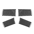 Set of 4 Carbon Fiber Look Steering Wheel Cover Panels for Chrysler 300 300C (2005–2010)
