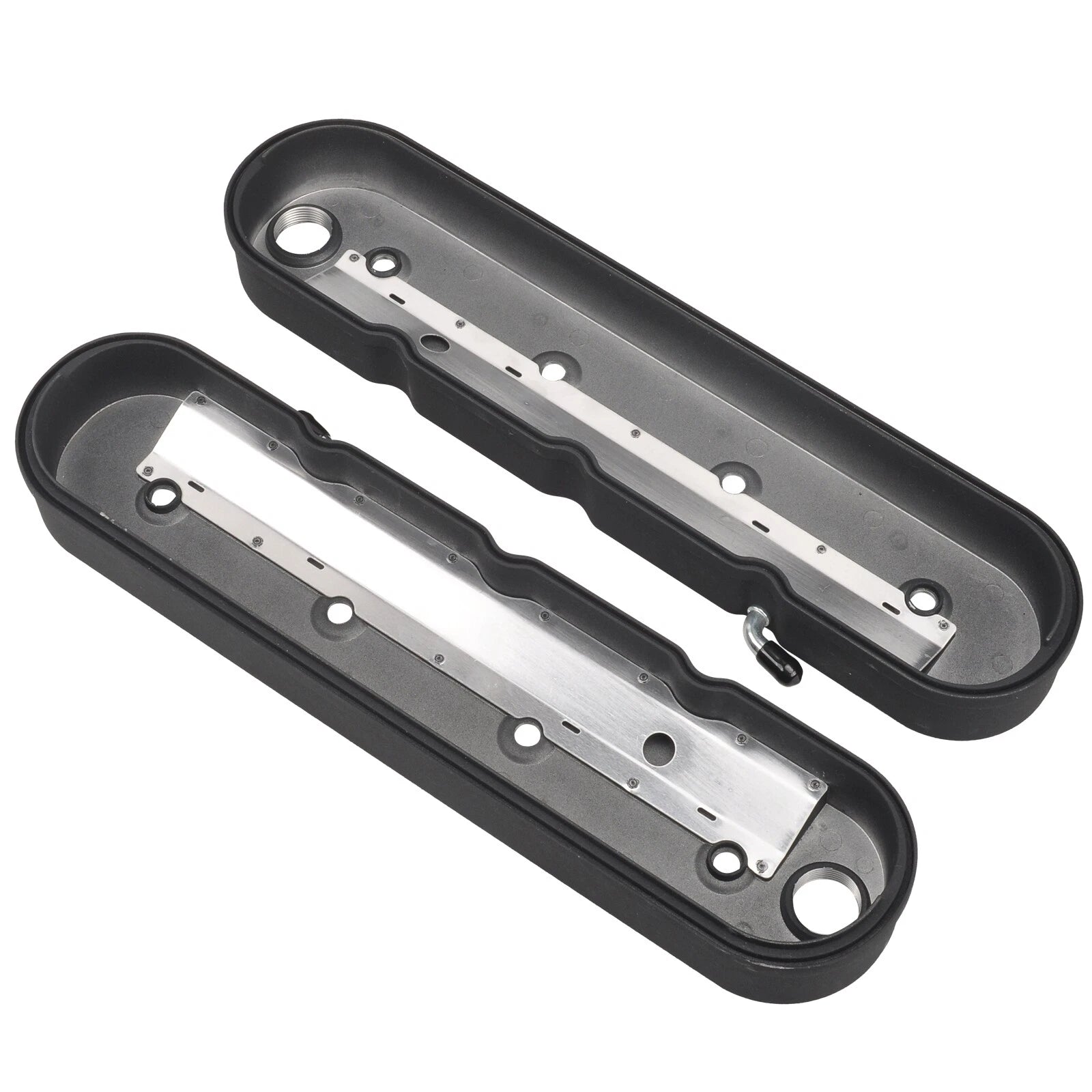 LS Smooth Cast Valve Covers with Coil Mounts for Chevy Small Block SB V8
