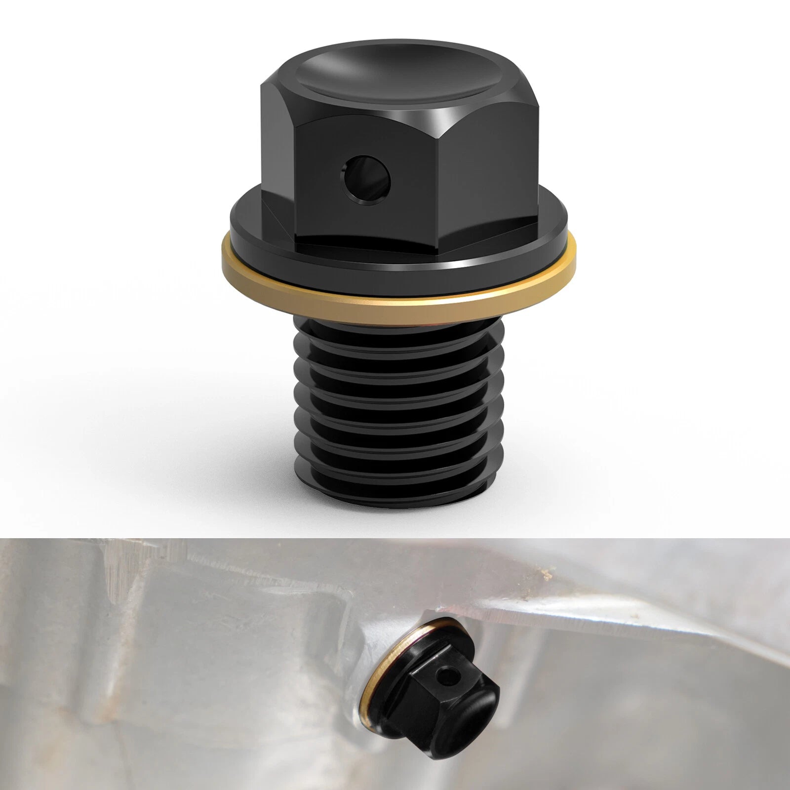 Magnetic Oil Drain Plug Bolt M12 x 1.50mm for Yamaha MT-25 MT-03 (2015–2023)