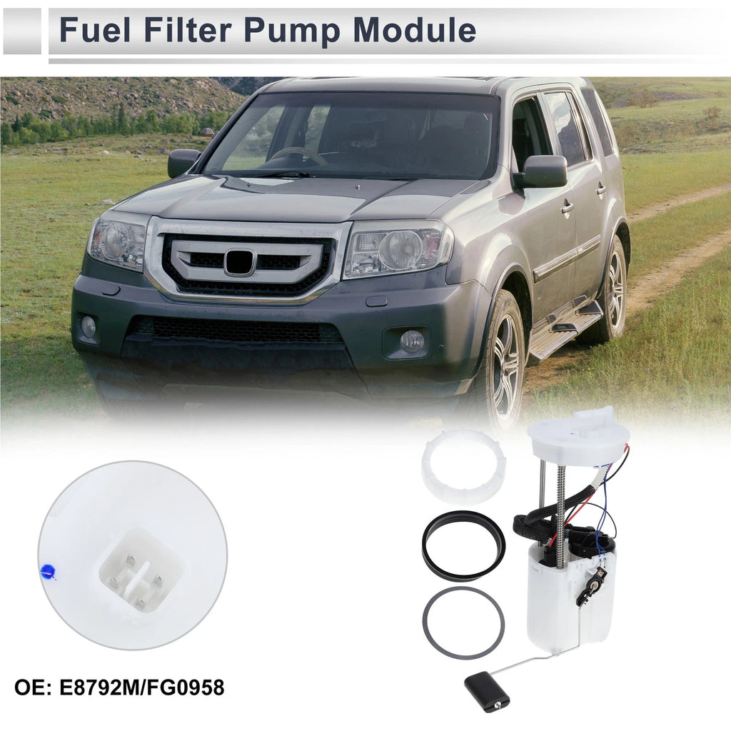 Fuel Pump Assembly for Acura ZDX (2010–2013), MDX (2007–2013), Honda Pilot V6 3.5L 3.7L